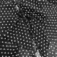 Fashionable ruffled polka dot V-neck shirt for women. 2025 Summer New French-Style, Age-Reducing Patchwork Top for Women