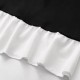 European and American cross-border 2025 new chiffon, fringe-trimmed, inner-layer, sexy, see-through T-shirt, long-sleeved base top for women European and American cross-border 2025 new chiffon, fringe-trimmed, inner-layer, sexy, see-through T-shirt, long-sleeved base top for women