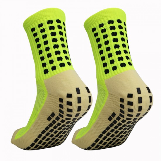 Cross-border non-slip rubberized mid-calf thickened football socks Terry socks, outdoor training, and mesh breathable. Cross-border non-slip rubberized mid-calf thickened football socks Terry socks, outdoor training, and mesh breathable.