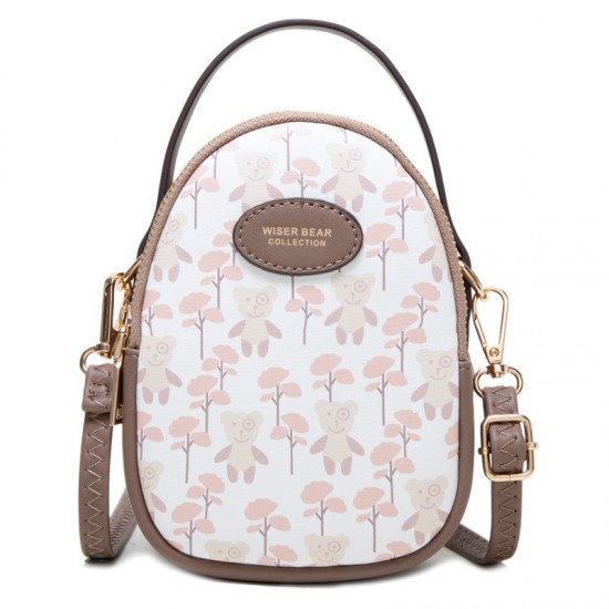 Prettyzys 2023 Phone Bag, Handbag, Shoulder Bag Fashionable printed double-pull large-capacity wallet Prettyzys 2023 Phone Bag, Handbag, Shoulder Bag Fashionable printed double-pull large-capacity wallet