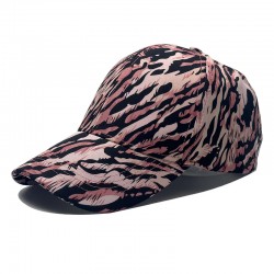 New cross-border Amazon tiger print women's baseball hats, outdoor personalized men's sun hats, outdoor fishing hats