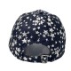 New cross-border spring and summer five-pointed star print men's and women's baseball caps, sun visors, five-pointed star print hats.