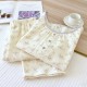 Women's spring and summer pajamas, pure cotton double-layer crepe lounge pants, thin, summer, loose, soft cotton gauze lounge pants