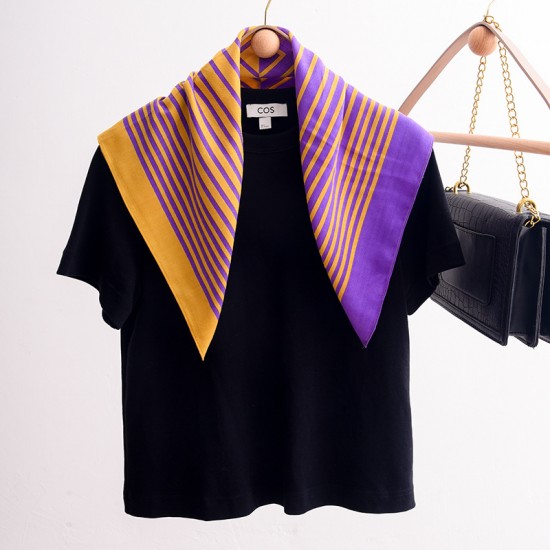 2025 New Silk Square Handkerchief, Trendy Retro Gradient Color, 70s Small Square Handkerchief, Silk Scarf Wrap, Light Luxury Silk Scarf for Women 2025 New Silk Square Handkerchief, Trendy Retro Gradient Color, 70s Small Square Handkerchief, Silk Scarf Wrap, Light Luxury Silk Scarf for Women