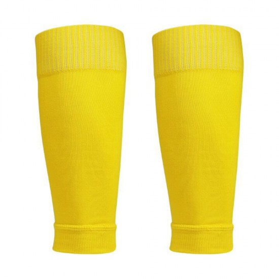Men's long football shin guards and socks. Anti-friction calf protection for soccer socks Men's long football shin guards and socks. Anti-friction calf protection for soccer socks