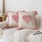 Nordic French luxury lace cushions. INDS cotton and linen floral sofa cushion covers with classic and elegant 3D embroidery.