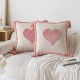 Nordic French luxury lace cushions. INDS cotton and linen floral sofa cushion covers with classic and elegant 3D embroidery. Nordic French luxury lace cushions. INDS cotton and linen floral sofa cushion covers with classic and elegant 3D embroidery.