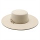 2021 New Retro Black Wide-Brimmed Wool Flat-Top Hats for Women, Autumn and Winter British Style Versatile Panama Hats 2021 New Retro Black Wide-Brimmed Wool Flat-Top Hats for Women, Autumn and Winter British Style Versatile Panama Hats