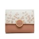 Pruetti 2022 new Korean-style women's short wallet, tri-fold, fresh-looking PU printed large-capacity student wallet Pruetti 2022 new Korean-style women's short wallet, tri-fold, fresh-looking PU printed large-capacity student wallet
