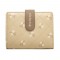 Lianbu new Korean style, simple short two-fold women's wallet Fashionable student-friendly printed foldable wallet with multiple card slots