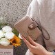 Lianbu new women's short wallet, two-fold, soft PU wallet with fashionable leaf print, buckle, zippered wallet, student wallet. Lianbu new women's short wallet, two-fold, soft PU wallet with fashionable leaf print, buckle, zippered wallet, student wallet.