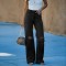 European and American Cross-Border 2025 Spring/Autumn New High-Waisted Slimming Ripped Straight-Leg Jeans for Women: In Stock