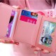 AliExpress Popular Women's Wallet with Short Bow Kitten Pendant Student Wallet, Taobao Hot Seller