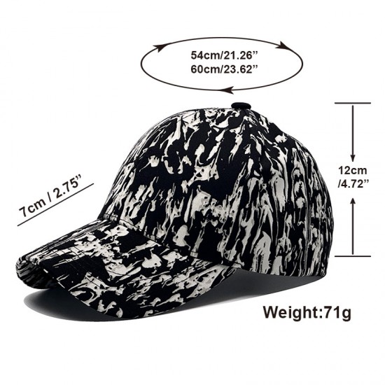 Cross-border thin, fashionable, printed baseball caps for spring and summer, women's casual sun protection, graffiti baseball caps for men, black and white. Cross-border thin, fashionable, printed baseball caps for spring and summer, women's casual sun protection, graffiti baseball caps for men, black and white.