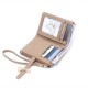 Lianbu new Japanese and Korean style, fresh and simple, zippered and clasp, short multifunctional card holder, handbag, student coin purse. Lianbu new Japanese and Korean style, fresh and simple, zippered and clasp, short multifunctional card holder, handbag, student coin purse.