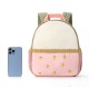 Feihong cross-border children's backpack with color-blocked cute apple embroidery, kindergarten backpack, and baby mini travel backpack Feihong cross-border children's backpack with color-blocked cute apple embroidery, kindergarten backpack, and baby mini travel backpack