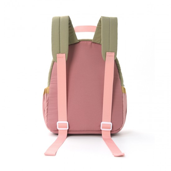 Feihong cross-border children's backpack with color-blocked cute apple embroidery, kindergarten backpack, and baby mini travel backpack Feihong cross-border children's backpack with color-blocked cute apple embroidery, kindergarten backpack, and baby mini travel backpack