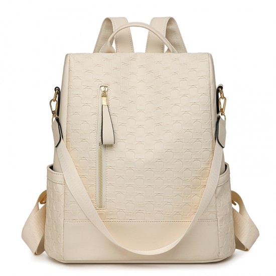 2025 New High-end Women's Backpack, Checkerboard Pattern, Casual, Versatile, Fashionable Travel backpack, dual-use shoulder bag 2025 New High-end Women's Backpack, Checkerboard Pattern, Casual, Versatile, Fashionable Travel backpack, dual-use shoulder bag