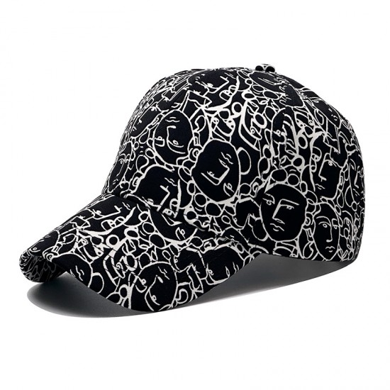 New cross-border fashionable cartoon-printed baseball caps, spring and summer outdoor travel caps, and sun protection caps. New cross-border fashionable cartoon-printed baseball caps, spring and summer outdoor travel caps, and sun protection caps.