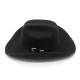 New top hat, European and American punk-style wide-brimmed hat, riding hat for men and women, western cowboy bag 9.5cm brim hat with a rolled brim New top hat, European and American punk-style wide-brimmed hat, riding hat for men and women, western cowboy bag 9.5cm brim hat with a rolled brim
