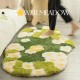 Forest moss carpet, bedroom bedside rug, thick plush, living room sofa and chair mat, quick-drying absorbent bathroom mat. Forest moss carpet, bedroom bedside rug, thick plush, living room sofa and chair mat, quick-drying absorbent bathroom mat.