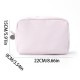 Cross-border seersucker cosmetic bag, Indian-style striped portable storage bag, Mississippi trend travel storage bag