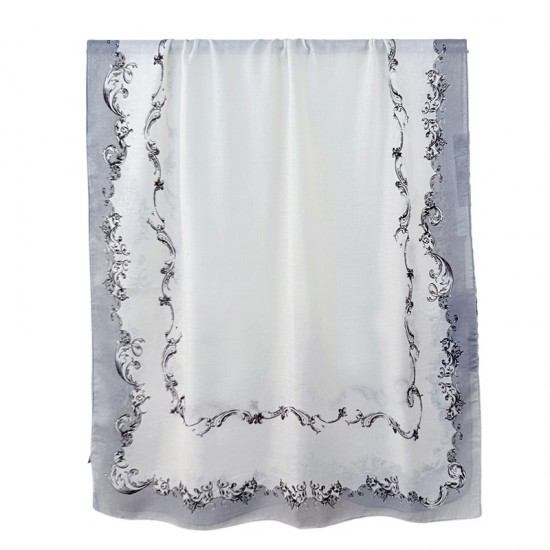 Insta-style retro print, fashionable cotton and linen long scarf, cross-border, spring and autumn travel outerwear for women. Insta-style retro print, fashionable cotton and linen long scarf, cross-border, spring and autumn travel outerwear for women.