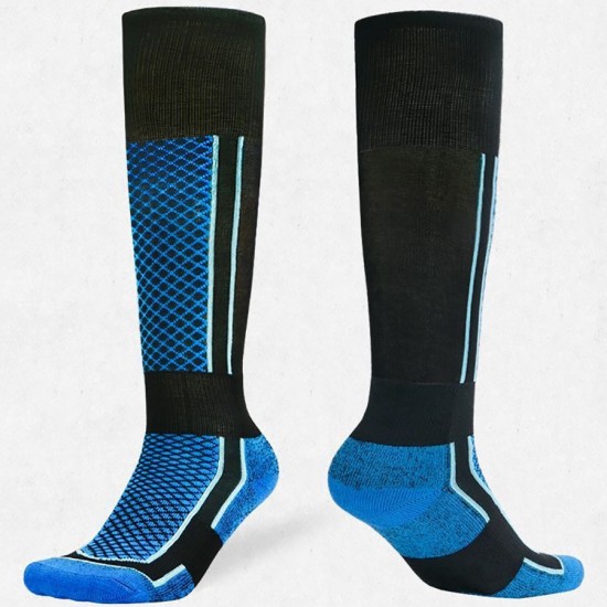 Men's and women's long-tube outdoor towel-soled hiking snow socks, winter professional ski socks, thickened and warm, snowboarding. Men's and women's long-tube outdoor towel-soled hiking snow socks, winter professional ski socks, thickened and warm, snowboarding.