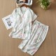 Women's autumn and winter flannel pajamas, thickened, warm, heart-shaped coral fleece, tapered, loose loungewear Women's autumn and winter flannel pajamas, thickened, warm, heart-shaped coral fleece, tapered, loose loungewear