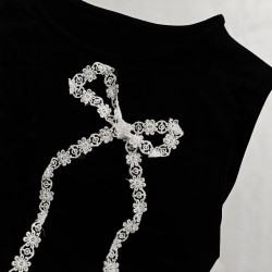 2025 Spring/Summer new women's clothing: fresh, elegant, sweet, and cute, waist-hugging, polka-dot, suspender dress