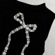 2025 Spring/Summer new women's clothing: fresh, elegant, sweet, and cute, waist-hugging, polka-dot, suspender dress