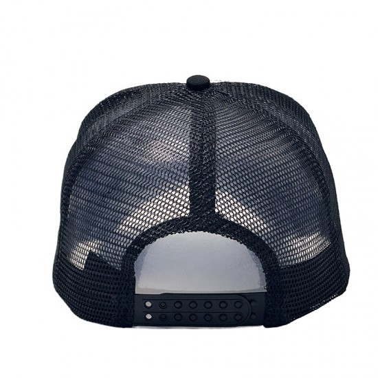 Cross-border new lettered printed baseball caps, mesh caps, spring and summer curved brim sun visor hats, baseball caps, and trucker hats.