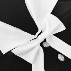 2025 summer new women's lapel, two-button chest, slim-fitting bow-tie sleeveless dress. 2025 summer new women's lapel, two-button chest, slim-fitting bow-tie sleeveless dress.