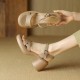 Waterproof nude high heels for women, 2025 new style, retro square-toed, open-toed sandals. Waterproof nude high heels for women, 2025 new style, retro square-toed, open-toed sandals.