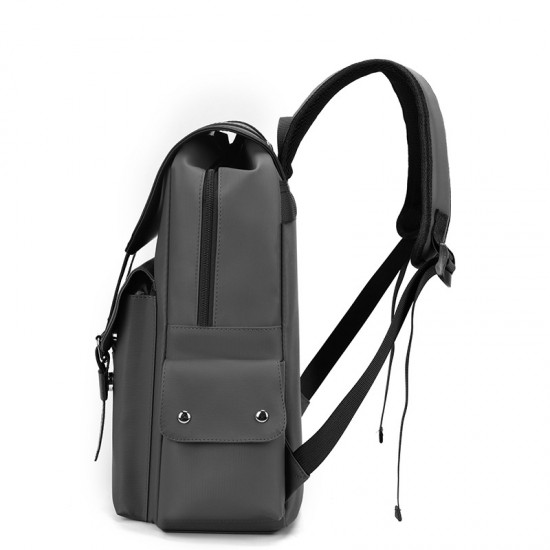 Hot-selling Men's Backpack, Simple, Solid Color, Multifunctional, Large Capacity, New Men's Business Backpack