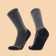 Non-slip and wear-resistant sports socks, warm mid-calf socks for men and women, thickened terry merino wool hiking socks