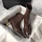 Golden strappy high heels for women, 2025 new summer single-strap stiletto sandals for elegant ladies