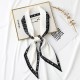 2025 spring and summer long silk scarf, luxury retro ribbon, lettered bag, polka dot neck scarf for women Small square scarf 2025 spring and summer long silk scarf, luxury retro ribbon, lettered bag, polka dot neck scarf for women Small square scarf