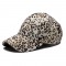 Amazon's new leopard print baseball caps with gold foil for men and women, spring and autumn outdoor sun protection hats for couples.