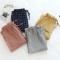 New women's shorts, pure cotton double-layer gauze pajamas, thin, soft, loose summer beach shorts.