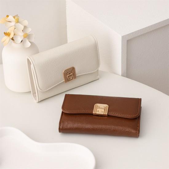 PRETTYZYS Korean style new arrival, medium-sized wallet, simple, solid color, stylish, sophisticated, and versatile, large capacity. PRETTYZYS Korean style new arrival, medium-sized wallet, simple, solid color, stylish, sophisticated, and versatile, large capacity.
