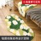 Cross-border popular, highly absorbent bathroom entrance mat, non-slip, thickened, quick-drying checkerboard pattern, toilet, and bathroom floor mat.