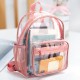 Cross-border transparent backpack, new summer casual PVC backpack, jelly bag, large capacity, transparent student backpack Cross-border transparent backpack, new summer casual PVC backpack, jelly bag, large capacity, transparent student backpack
