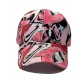 New cross-border spring and summer women's caps, stylish and fashionable full-print sun hats, retro geometric abstract baseball caps.