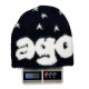 New cross-border boutique, niche two-tone faux mink wool hats, European and American personalized jacquard knitted hats, autumn and winter warm hats. New cross-border boutique, niche two-tone faux mink wool hats, European and American personalized jacquard knitted hats, autumn and winter warm hats.