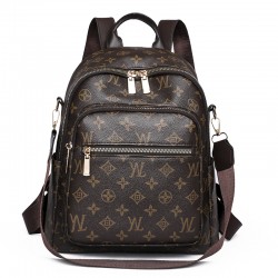 New trendy women's backpacks, 2025, light luxury European and American retro, large-capacity student commuter backpacks