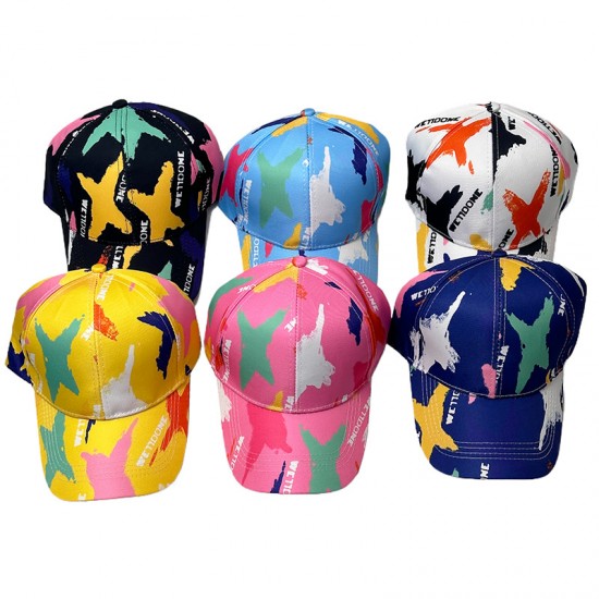 New cross-border graffiti baseball cap, Amazon hat, men's four-season tie-dye baseball cap, Korean style, versatile hat New cross-border graffiti baseball cap, Amazon hat, men's four-season tie-dye baseball cap, Korean style, versatile hat