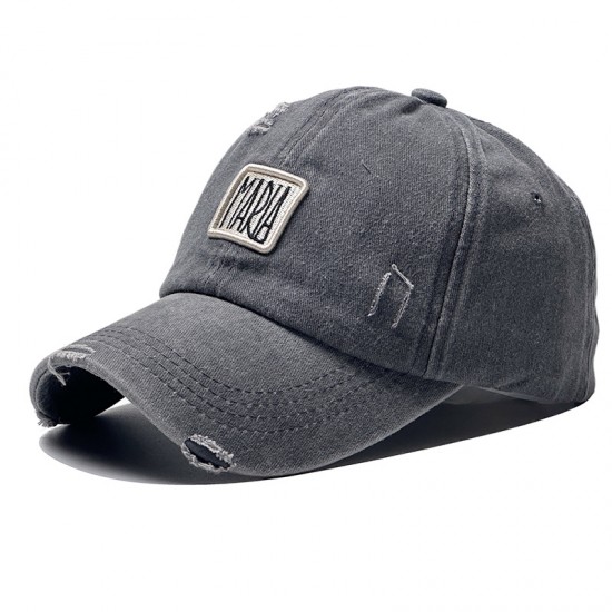 Korean Fashion Style Embroidered Baseball Cap, Men's Outdoor Sun Visor, Sun Hat, Travel Cap, Women's Trendy