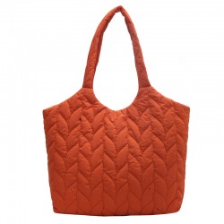 Women's bags, 2025 spring new forest-style simple Oxford cloth shoulder bag, fashionable embroidered diamond-patterned crossbody bag