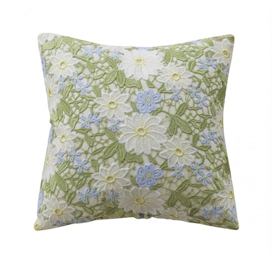 Nordic light luxury heavy-duty 3D floral pillows, hand-sewn Dutch velvet, elegant solid color sofa cushion covers Nordic light luxury heavy-duty 3D floral pillows, hand-sewn Dutch velvet, elegant solid color sofa cushion covers